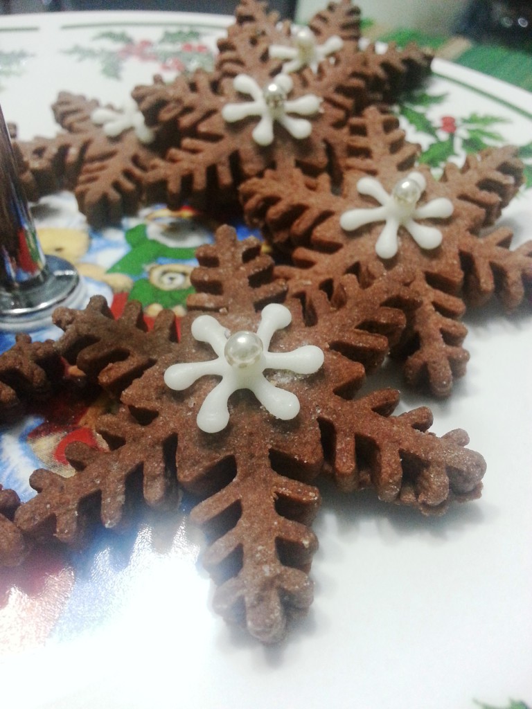 Fiocchi Di Neve Biscotti Con Preparato Per Budino Pasticciando Con Rosy