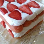 mattonella yogurt e fragole